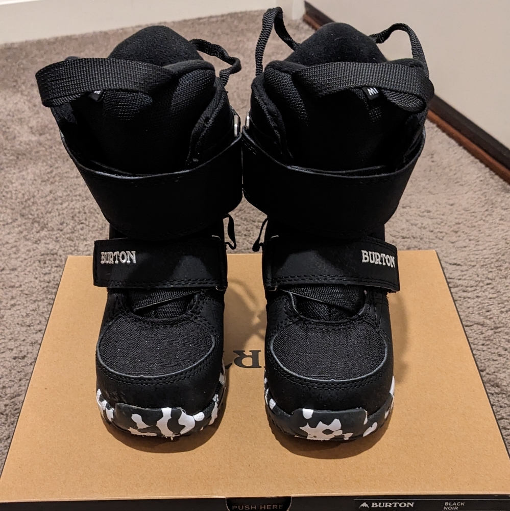 Burton Mini Grom Toddler snowboard boots size 8C